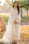 Adans Libas Morzine Embroidered Lawn Unstitched 3pcs- What U Wear