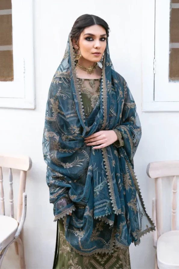 Iznik Chinon Chiffon Unstitched 3pcs- What U Wear
