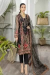 Adan's Libas Amira Emb. Hand Embellished Organza Semi Stitched 3pcs- What U Wear