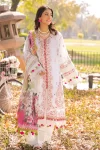 Adans Libas Morzine Embroidered Lawn Unstitched 3pcs- What U Wear