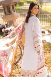 Adans Libas Morzine Embroidered Lawn Unstitched 3pcs- What U Wear