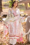 Adans Libas Morzine Embroidered Lawn Unstitched 3pcs- What U Wear