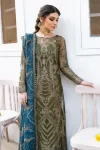 Iznik Chinon Chiffon Unstitched 3pcs- What U Wear