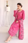 Baharan By Humdum Chickenkari Lawn 3pcs- What U Wear