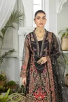 Adan’s Libas Amira Emb. Hand Embellished Organza Semi Stitched 3pcs- What U Wear