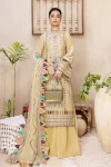 Adan Libas Elizabeth Luxury Unstitched Lawn 3Pcs- What U Wear