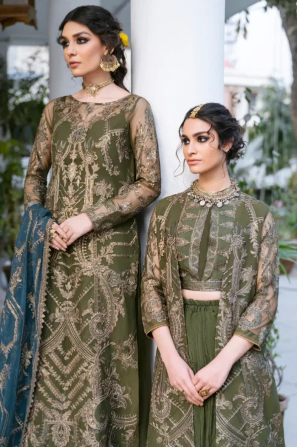 Iznik Chinon Chiffon Unstitched 3pcs- What U Wear