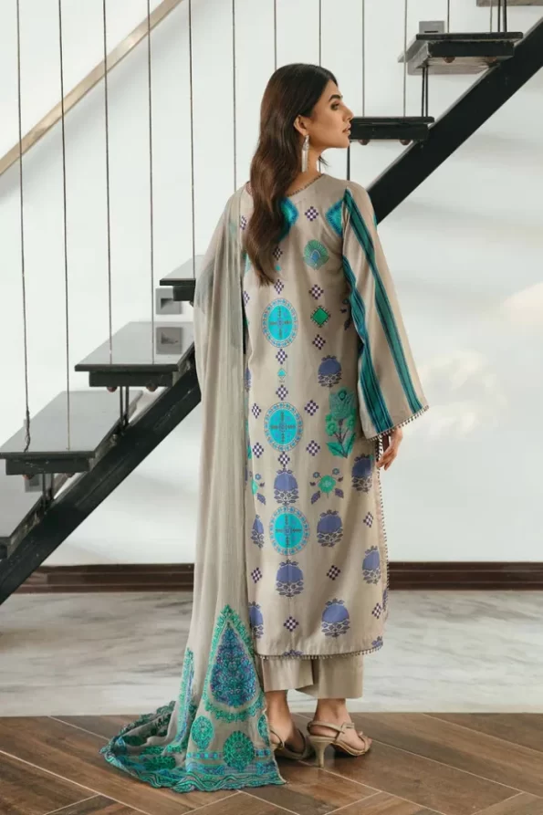 Charizma Sheen Printed Lawn Unstitched 3pcs- What U Wear