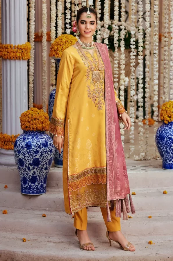 Motifz-Rahma Embroidered Jacquard Unstitched- What U Wear