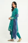Cross Stitch Diamond Trellis-B-3Pc Cotton Jacquard Suit- What U Wear