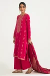 Cross Stitch Majestic Charm-B-3Pc Cotton Jacquard Suit- WHat U Wear