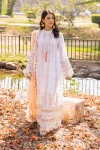 Adans Libas Morzine Embroidered Lawn Unstitched 3pcs- What U Wear