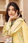 Adan Libas Elizabeth Luxury Unstitched Lawn 3Pcs- What U Wear