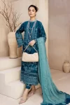 Adan Libas Elizabeth Luxury Unstitched Lawn 3Pcs- What U Wear