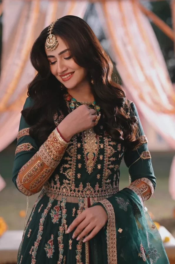 Qalamkar Luxury Wedding Formals-KIRAN- What U Wear