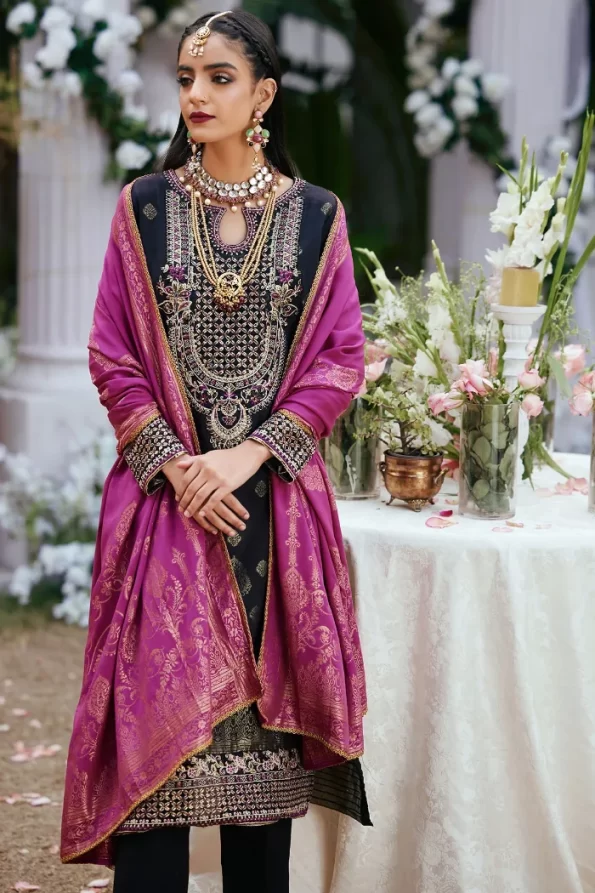 Motifz-Ezel Embroidered Jacquard Unstitched- What U Wear