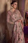 ARZ-E-ISHQ LFU-01 Luxury Embroidered Net Saree- What U Wear