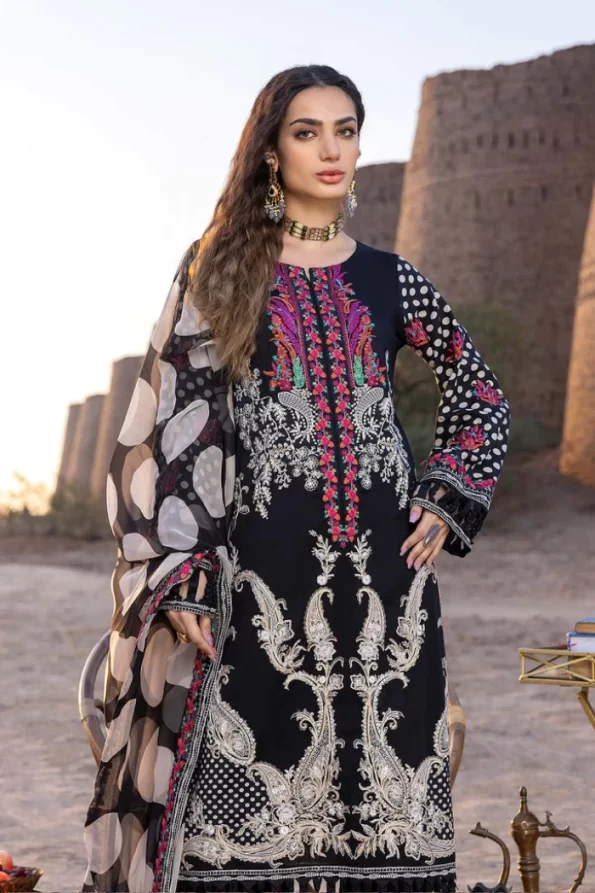 Charizma Signature Premium Lawn Unstitched 3pcs- What U Wear