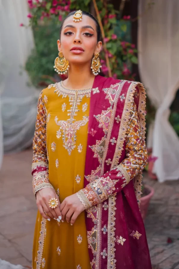 Qalamkar Luxury Wedding Formals-INAYA- What U Wear