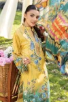 Adans Libas Summerkari 2 Embroidered Lawn Unstitched 3pcs- What U Wear