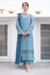 Iznik Chinon Chiffon Unstitched 3pcs- What U Wear
