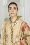 Adan’s Libas Amira Emb. Hand Embellished Organza Semi Stitched 3pcs- What U Wear