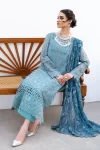 Iznik Chinon Chiffon Unstitched 3pcs- What U Wear