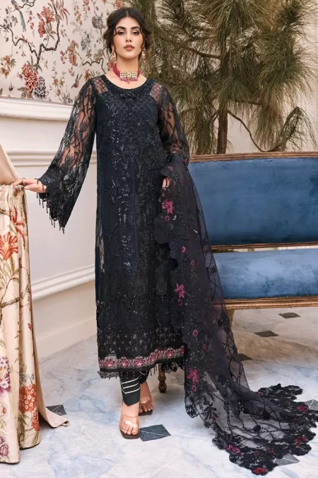 Eshaal by Emaan Adeel Luxury Embroidered Collection- What U Wear