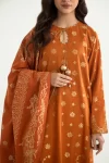 Cross Stitch Verdure Tale-A-3Pc Cotton Jacquard Suit- What U Wear