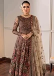 Baroque -Embroidered Net Unstitched Luxury Suit- What U Wear