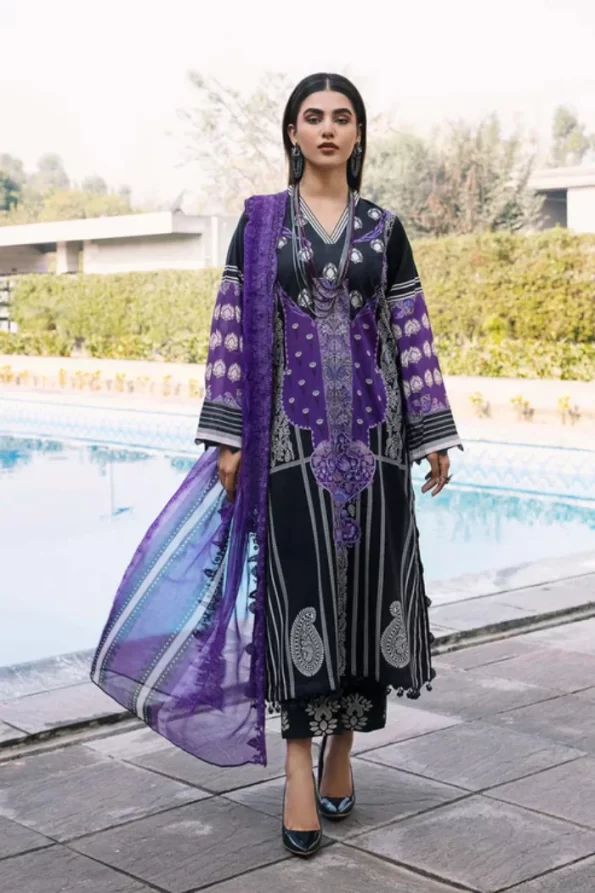 Charizma Sheen Printed Lawn Unstitched 3pcs- What U Wear