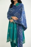 Cross Stitch Diamond Trellis-B-3Pc Cotton Jacquard Suit- What U Wear