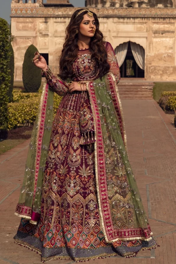 SAR-E-MEHFIL LFU-Luxury Wedding Suit- What U Wear
