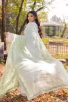 Adans Libas Morzine Embroidered Lawn Unstitched 3pcs- What U Wear