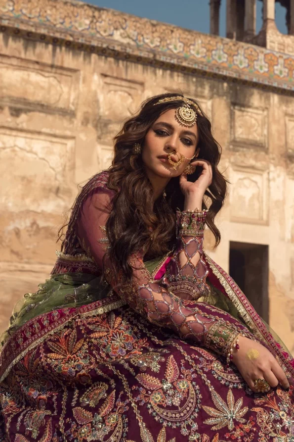 SAR-E-MEHFIL LFU-Luxury Wedding Suit- What U Wear