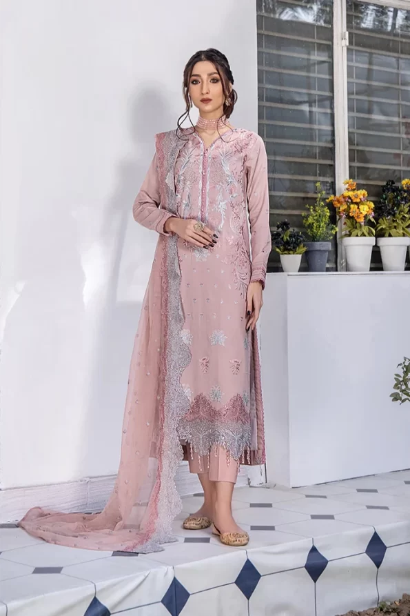 Afsoon by Humdum Embroidered Swiss Lawn Unstitched 3pcs- What U Wear