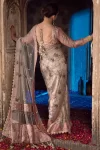 ARZ-E-ISHQ LFU-01 Luxury Embroidered Net Saree- What U Wear