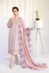 Baharan By Humdum Chickenkari Lawn 3pcs- What U Wear