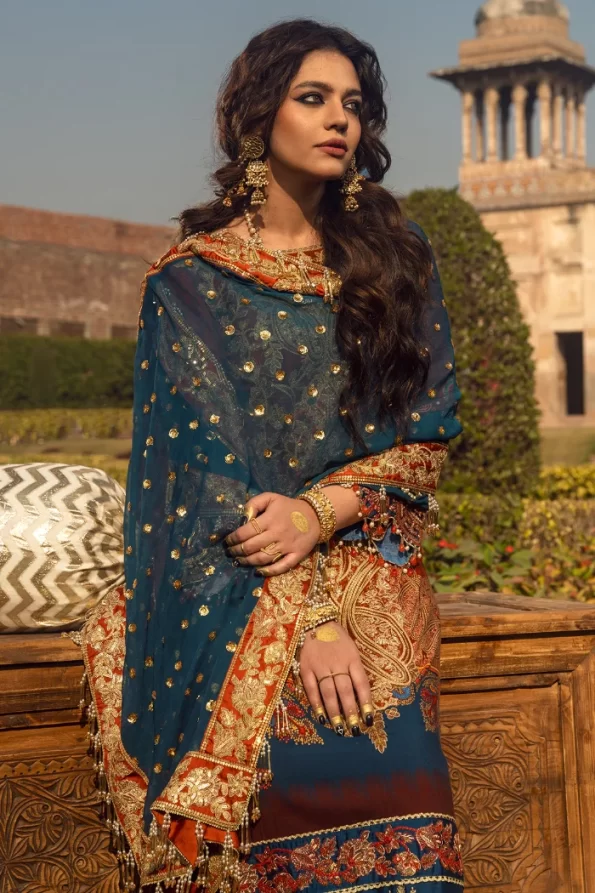 GUL-E-DEED LFU-05-Luxury Wedding Suit- What U Wear