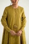 Cross Stitch Ethnic Era-B-3Pc Cotton Jacquard Suit- What U Wear
