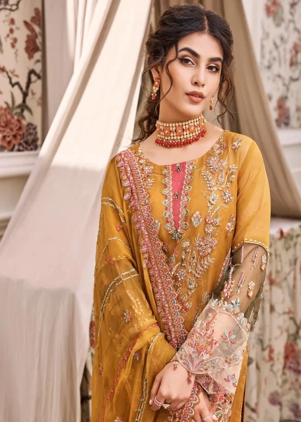 Eshaal by Emaan Adeel Luxury Embroidered Collection- What U Wear