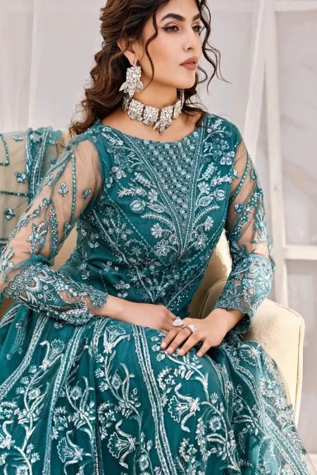 Eshaal by Emaan Adeel Luxury Embroidered Collection- What U Wear