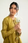 Cross Stitch Ethnic Era-B-3Pc Cotton Jacquard Suit- What U Wear