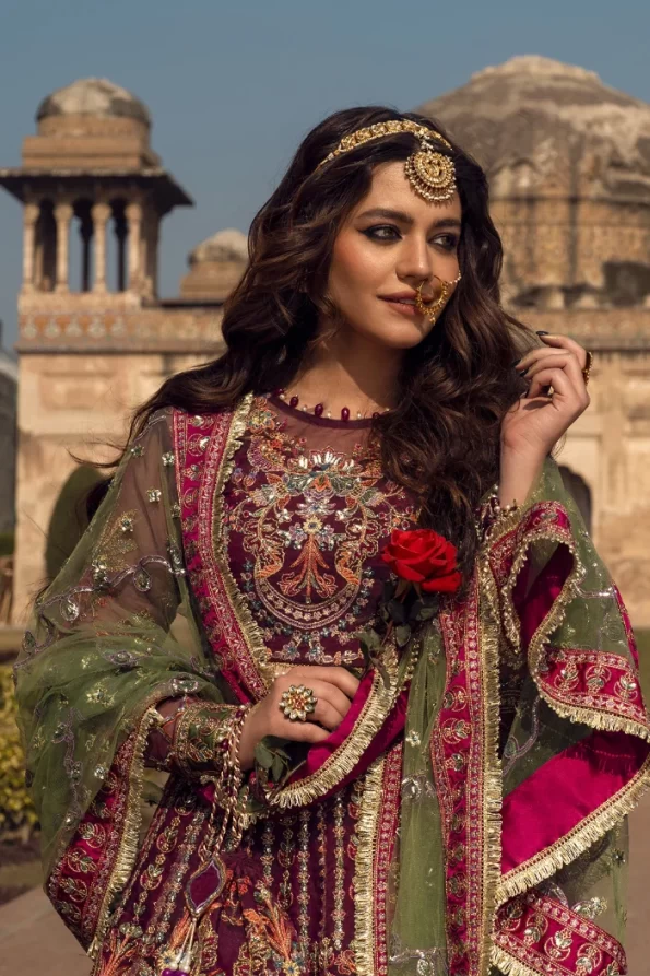 SAR-E-MEHFIL LFU-Luxury Wedding Suit- What U Wear