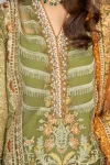 Adan’s Libas Amira Emb. Hand Embellished Organza Semi Stitched 3pcs- What U Wear