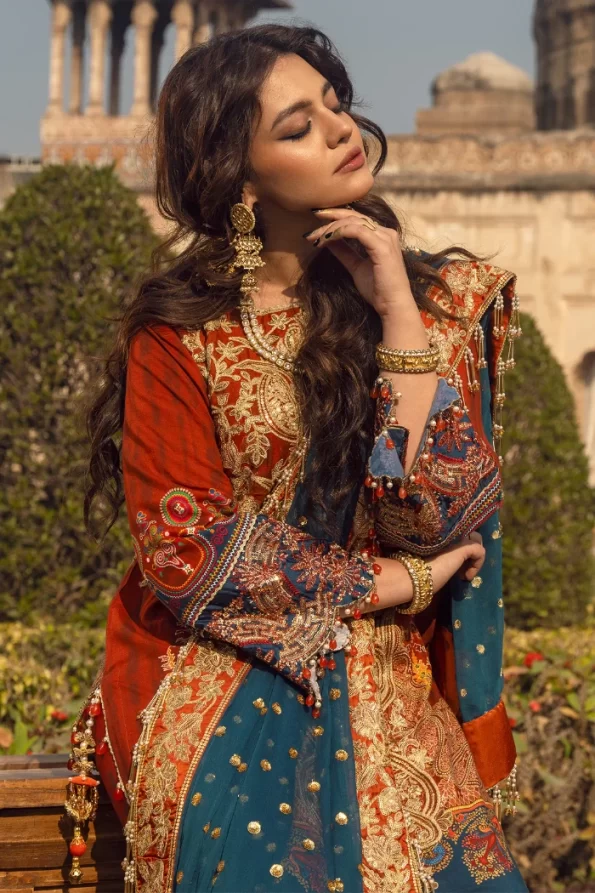 GUL-E-DEED LFU-05-Luxury Wedding Suit- What U Wear