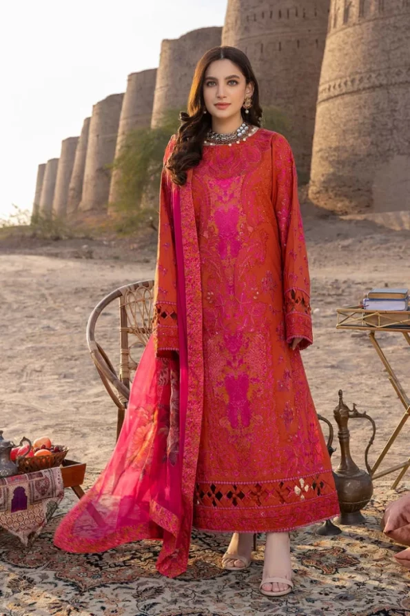 Charizma Signature Premium Lawn Unstitched 3pcs- What U Wear