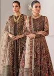 Baroque -Embroidered Net Unstitched Luxury Suit- What U Wear