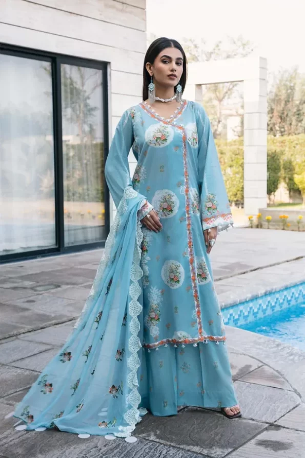 Charizma Sheen Printed Lawn Unstitched 3pcs- What U Wear