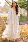 Adans Libas Morzine Embroidered Lawn Unstitched 3pcs- What U Wear